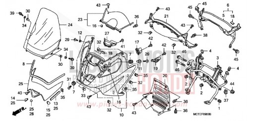 FRONT COVER FJS400D6 de 2006